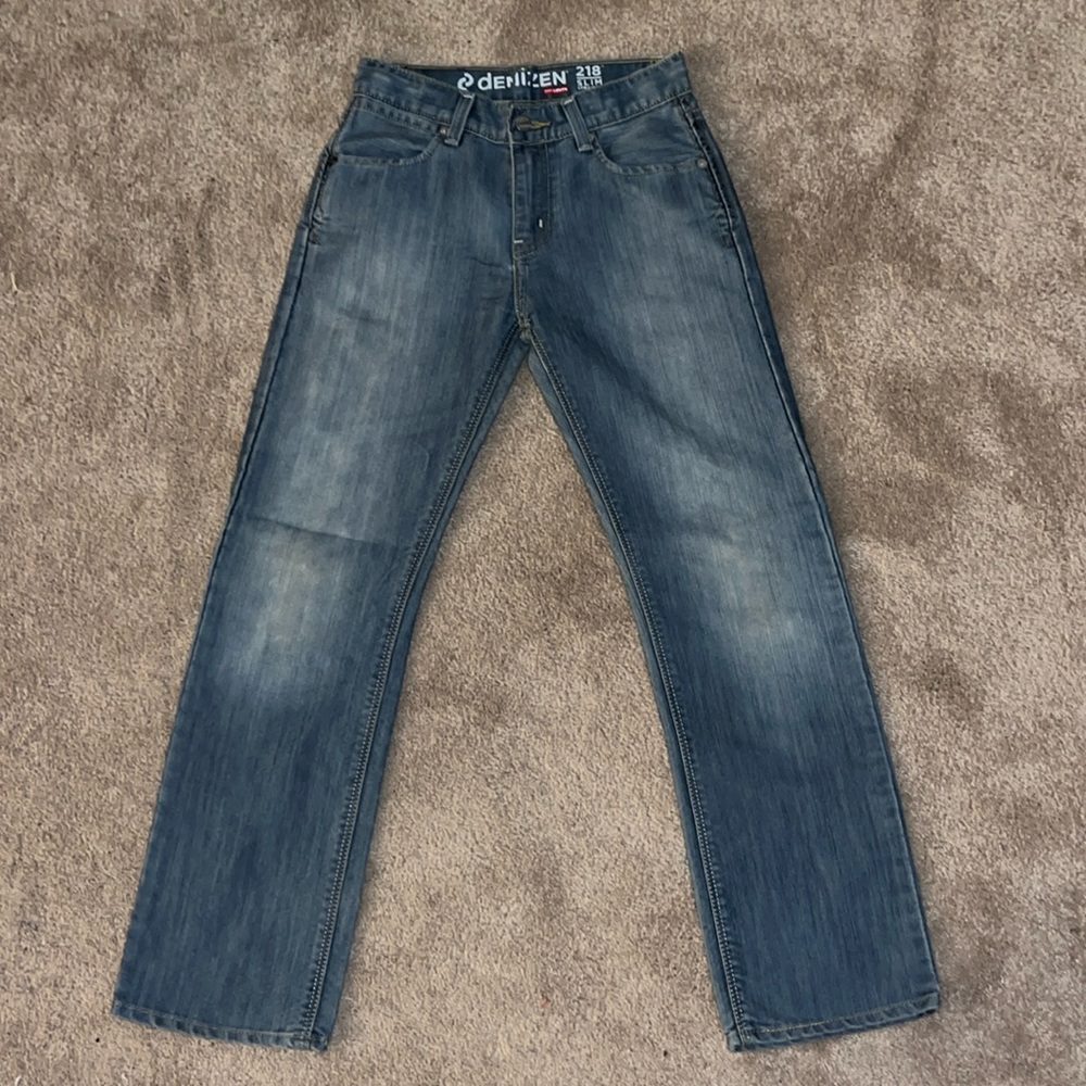 Levi's Denizen Jeans Kids | Boys 218 Slim Straight Fit - Size
12